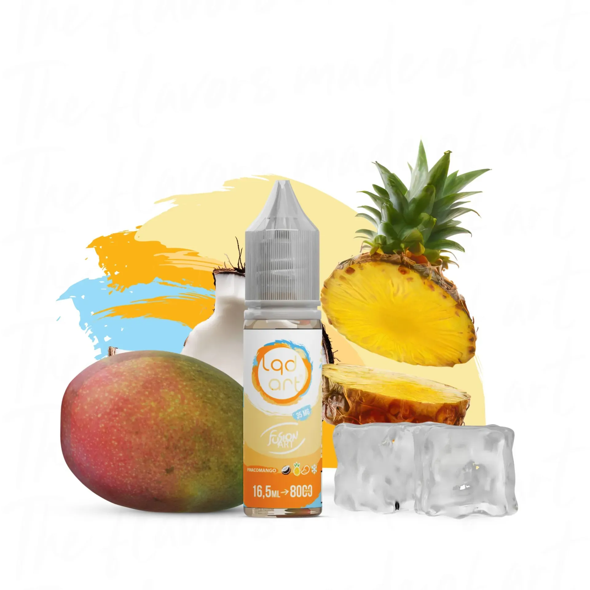 Pina colada mango ice